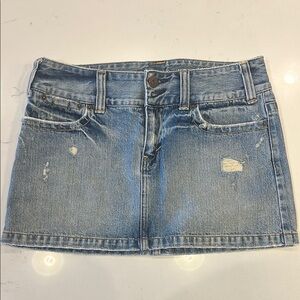 American Eagle Denim Mini Skirt